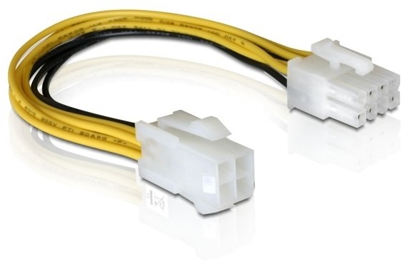 Kabel zasilający 8Pin Eps- 4Pin ATX/P4 wewnętrzny