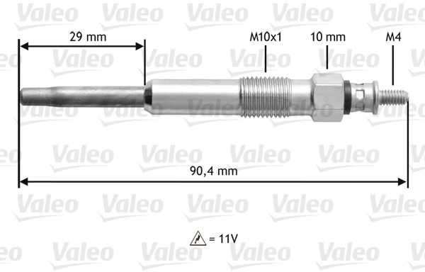 VALEO swieca zarowa 345101