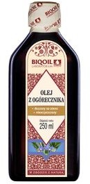 Laboratorium BiqOil Olej z ogórecznika tłoczony na zimno 250 ml