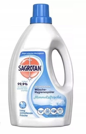 BioLife Sagrotan Płukanka do prania czyste pranie 1,5l