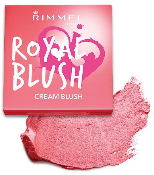 Rimmel Royal Blush Cream Blush 3,5g Róż do policzków w kremie 002 Majestic Pink LETNIA WYPRZEDAŻ DO 80%