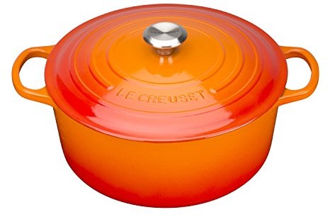 Le Creuset rondel żeliwny 18 cm z serii Signature, czerwony, 18 cm 21177180902430