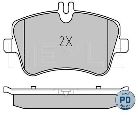 Wulf Gaertner Autoparts Zestaw klocków hamulcowych, hamulce tarczowe Wulf Gaertner Autoparts 025 231 4419/PD