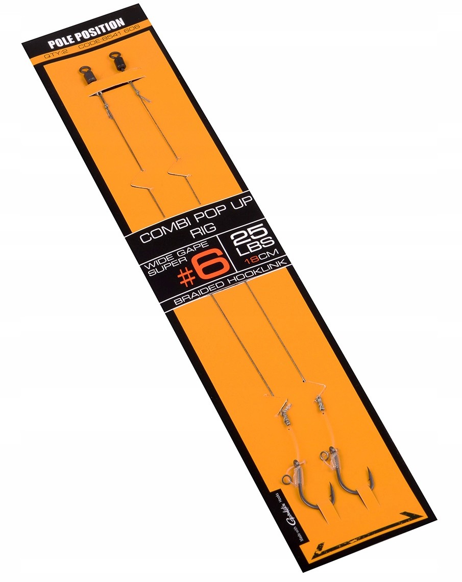 Pole Position Combi Pop-up Rig 4/25lb Przypony