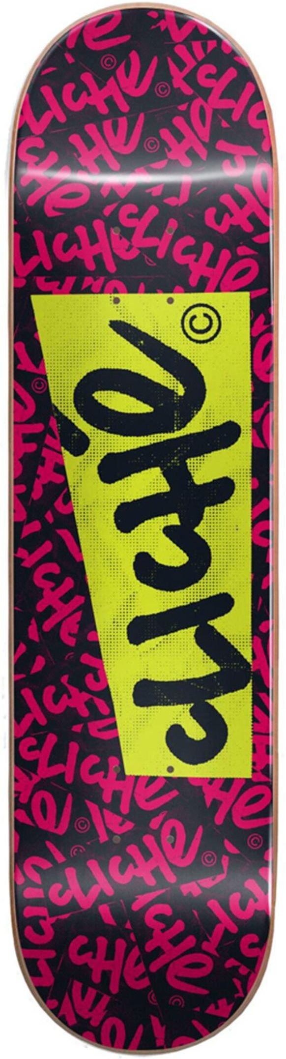 CLICHE deck CLICHE PAPER DECK Rubline/Lime