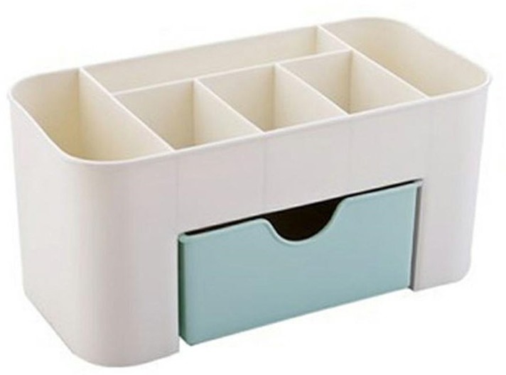- Organizer na kosmetyki AG605B białozielony 54794-uniw