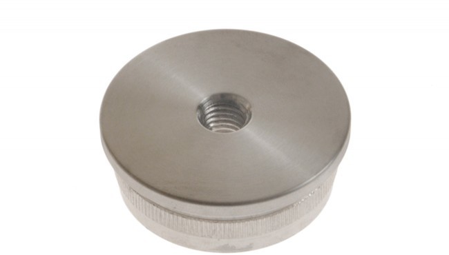 (13) Zaślepka wbijana na rurę D=42,4 mm z gwintem M8, nierdzewna AISI304 (A/5736-242)