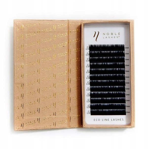 NobleLashes NOBLE LASHES Eco Volume Lashes D 0,05 mix (8-13mm) NOB000364