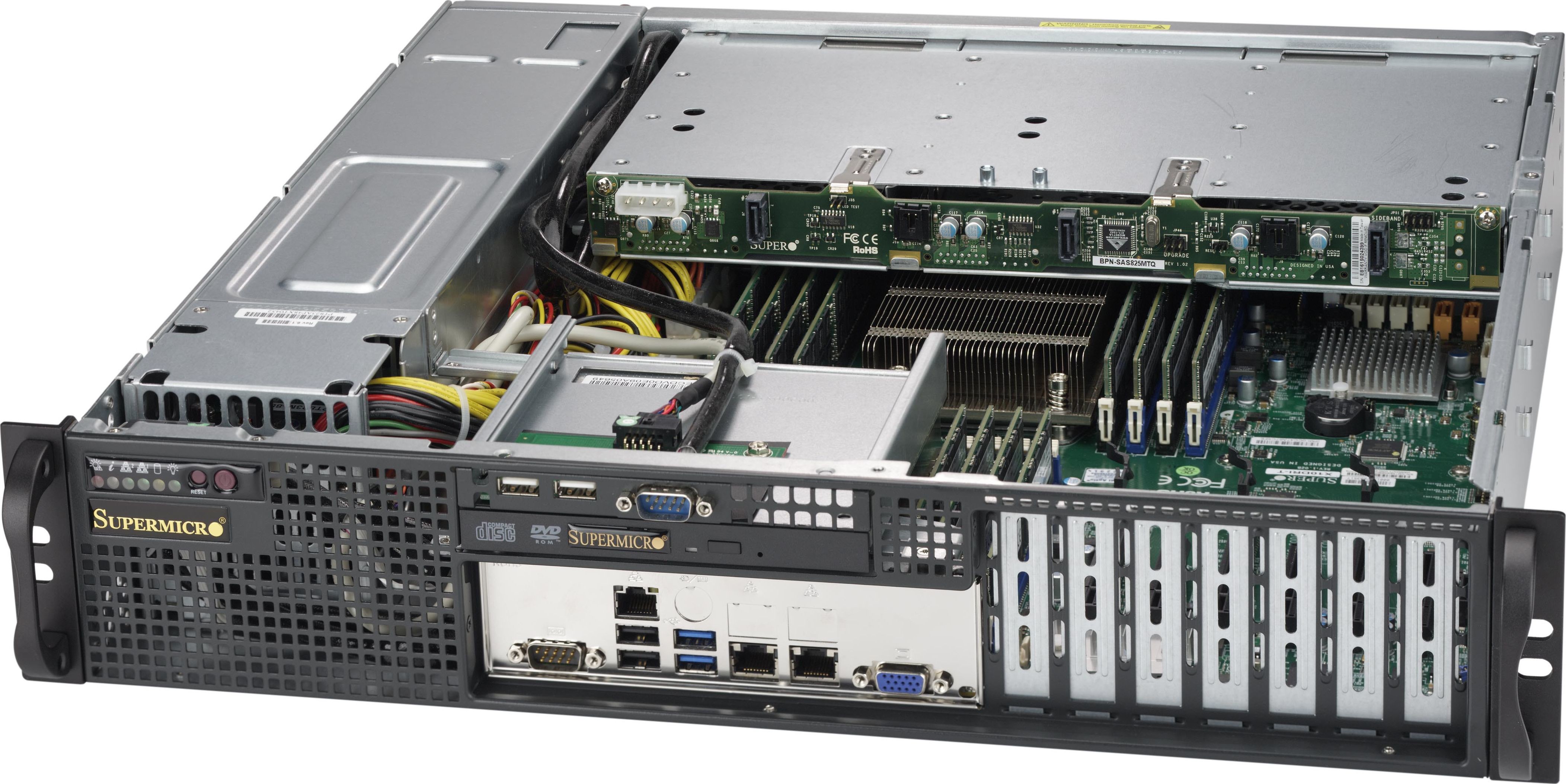 Supermicro Obudowa serwerowa Gehäuse SuperChassis CSE-823MTQC-R802LPB CSE-823MTQC-R802LPB