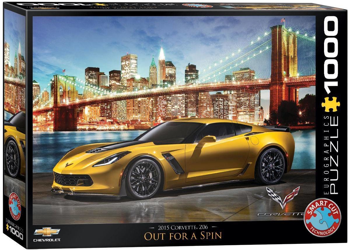 Eurographics Puzzle 1000 Corvette Z06 Out for a Spin 6000-0735 -