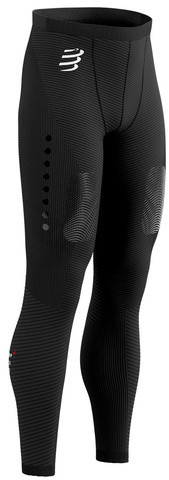 Compressport Kompresyjne legginsy do biegania męskie WINTER TRAIL UNDEER CONTROL FULL TIGHTS