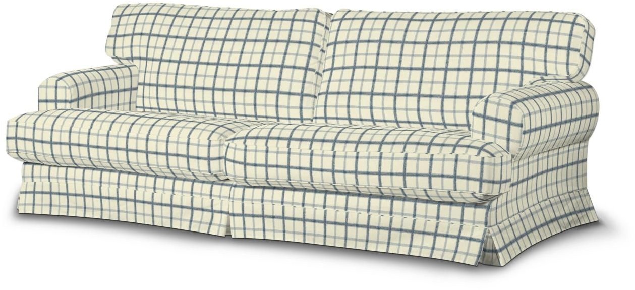 Dekoria Pokrowiec na sofę Ekeskog nierozkładaną tło ecru czerwone postacie Sofa Ekeskog nierozkładana Avinon 666-132-15