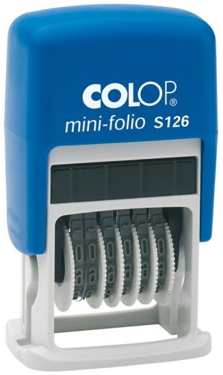 Numerator Colop 126 mini 6-poz