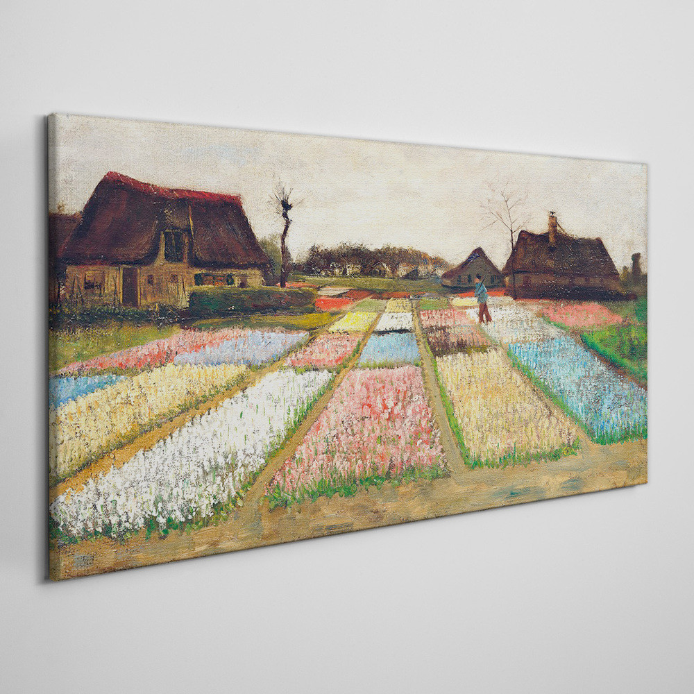 PL Coloray Obraz Canvas Łąka kwiaty Van Gogh 120x60cm
