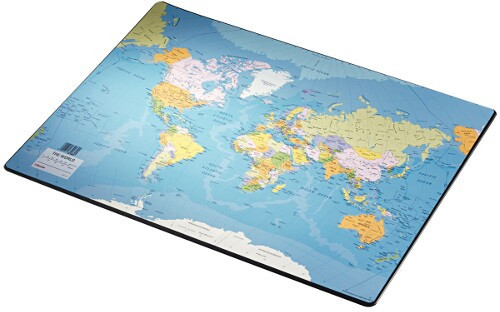 Esselte Mata na biurko z mapą świata 32184