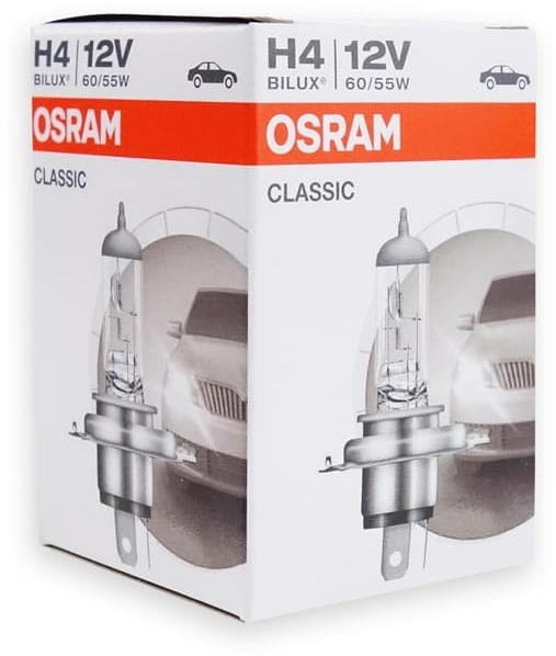 OSRAM Żarówka halogenowa classic h4 12v 60/55 p43t AMI-O-64193CLC