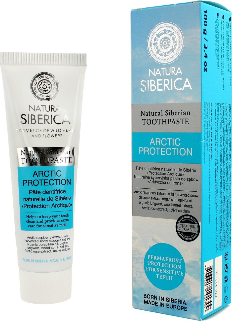 Natura Siberica Siberica Natura Pasta do zębów wrażliwych Arctic Protection 100 g 3001309