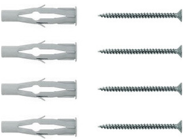 Fischer Kołki uniwersalne z wkrętami FU 8 x 50 mm 6 szt. 84327