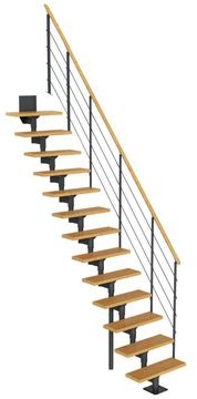 DOLLE Schody BOSTON 13 st. Buk lakierowany DOLLE