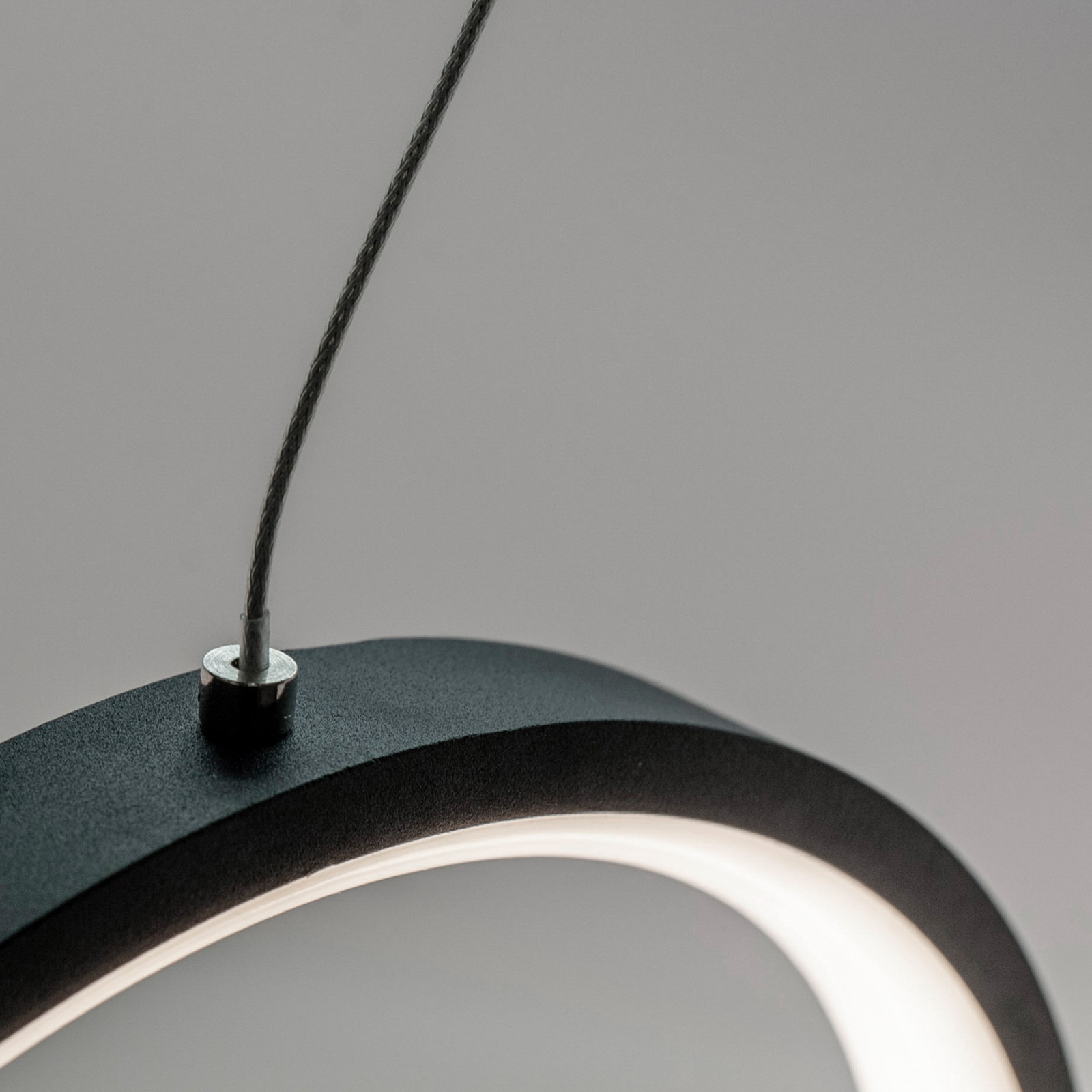Mantra Lampa wisząca LED Kitesurf 2-punktowa czarna