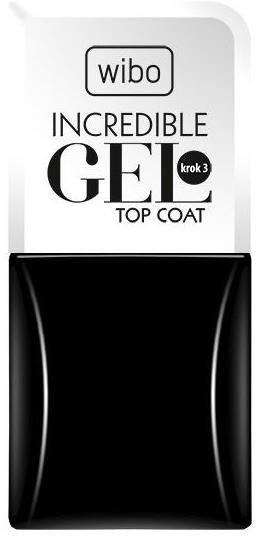WIBO Incredible Gel Top Coat preparat utwardzający do paznokci 8.5ml