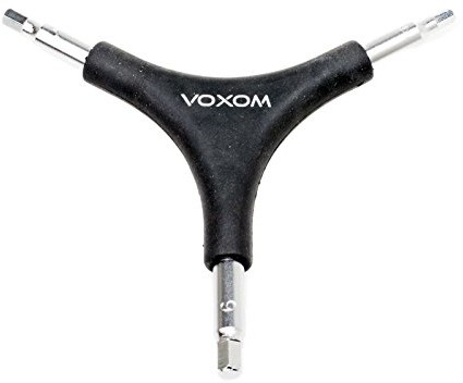 Voxom voxom Y-klucz imbusowy wkl1 4 MM, 5 MM, 6 MM uchwyt narzędziowy, czarno-srebrny, 4,5,6 MM 717000059