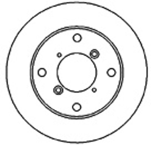 Mapco Mapco 25590 pojedyncza tarcza hamulcowa 25590