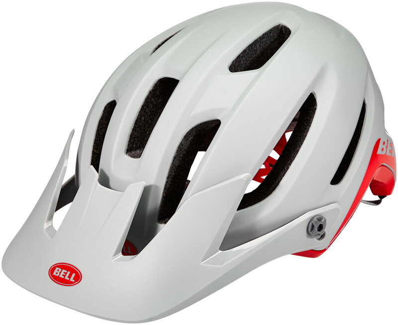 Фото - Шолом велосипедний Bell Kask mtb 4Forty cliffhanger matte gloss gray crimson r. XL  (61-65 cm)