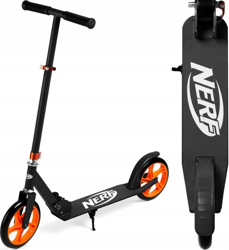 Hulajnoga Miejska Składana Duża Koła 100kg Nerf