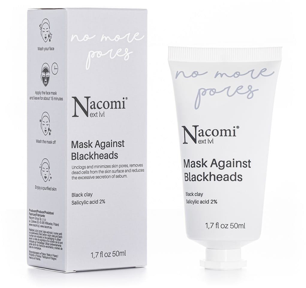 Nacomi Next Level Mask Against Blackheads maska przeciw zaskórniakom 50ml 101125-uniw