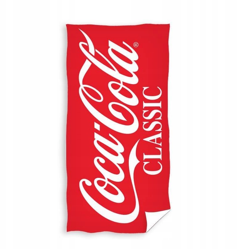 Ręcznik Dziecięcy 70x140 Bawełniany Coca Cola