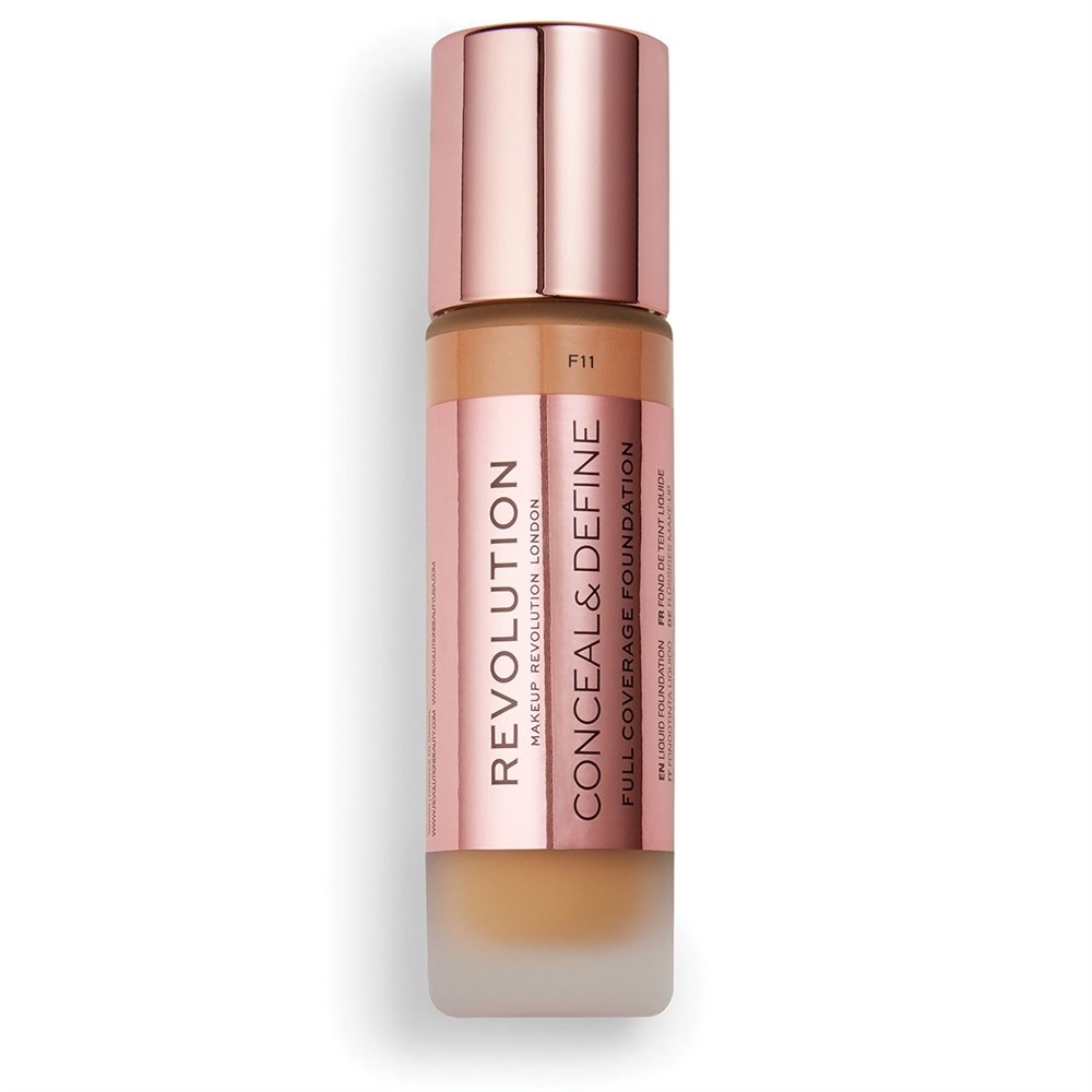 Makeup Revolution Conceal & Define Full Coverage Podkład F12 MUR-6008