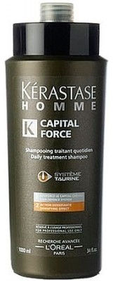 Kerastase Homme Capital Force Densifying Effect szampon do włosów 250 ml dla mężczyzn