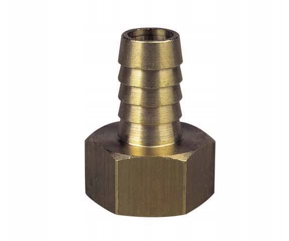Końcówka Mosiężna Na Węża Fi 14x1/2 Gw.wewnętrzny
