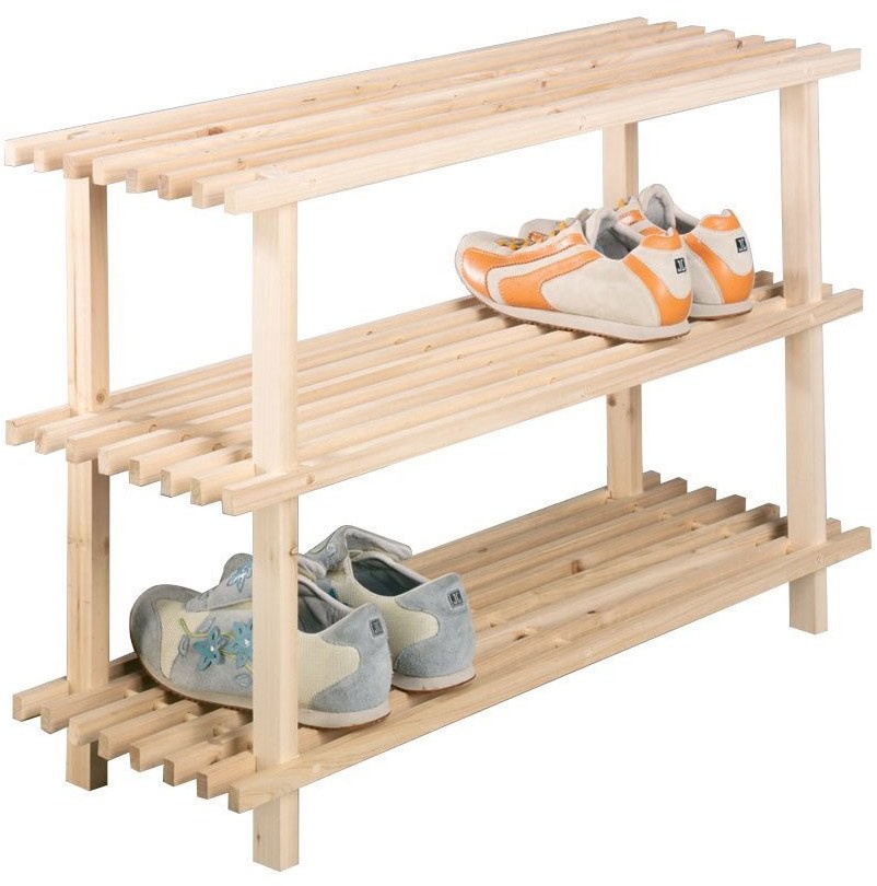 Stojak na buty obuwie 3 poziomy ZELLER 13127