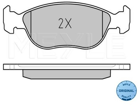 Wulf Gaertner Autoparts Zestaw klocków hamulcowych, hamulce tarczowe Wulf Gaertner Autoparts 025 219 2818