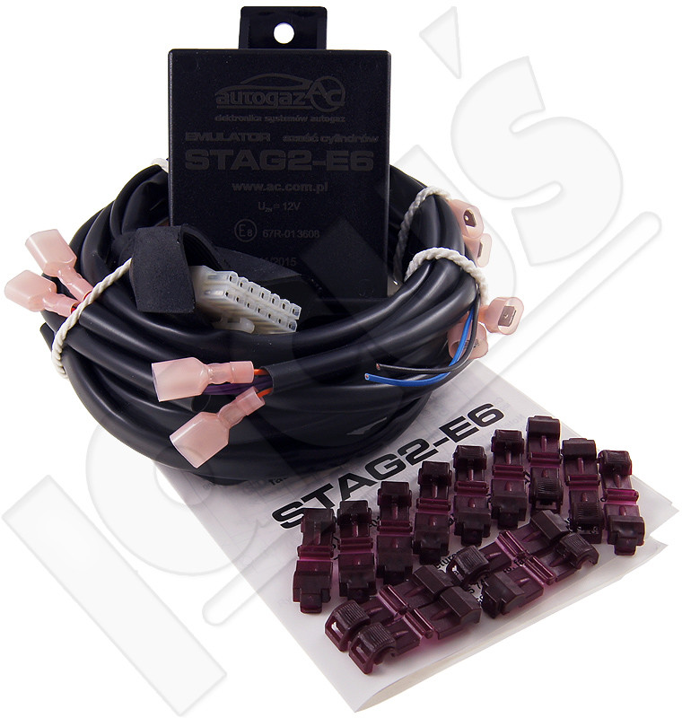STAG2 AC Emulator wtrysku 6-cylindrowego AC E6 wiązka uniwersalna STAG-EU6/U