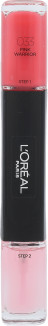 L´Oréal Paris L´Oréal Paris Infallible Duo lakier do paznokci 2x5 ml dla kobiet 033 Pink Warrior