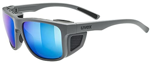 uvex uvex sportstyle 312, okulary sportowe unisex-dorosły, rhino mat/blue, one size 5516