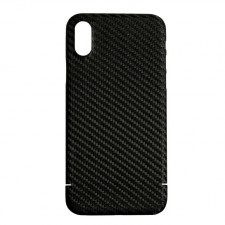 Nevox Etui Real Carbon iPhone X/10, czarne 4250686405057