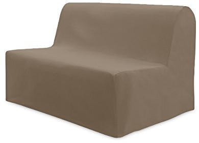 Soleil d'ocre Poszewka rozkładana kanapa bawełna Panama Taupe 110034