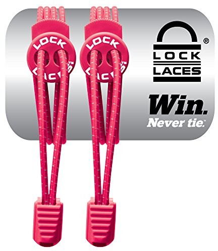 Lock Laces elastyczne selbstbindende sznurowadła: systemem szybkiego sznurowania, dla dzieci, sportowców, dorosłych & senioren  bez konieczności buty wiążą się z nimi  komfort Fit & mocne trzymanie w  35743