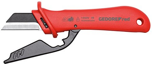 Gedore Red VDE nóż do kabli izolowany zgodnie z normą DIN EN 60900