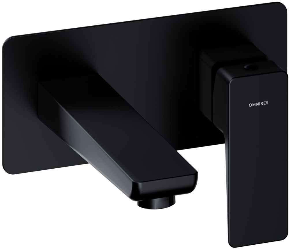 Omnires Bateria podtynkowa umywalkowa czarny Saxon