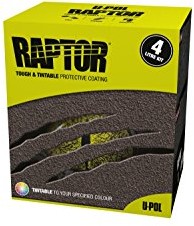 UPol U-POL rlb/S4 Raptor spryskać Liner-KIT, 4 litrów, czarna 0820