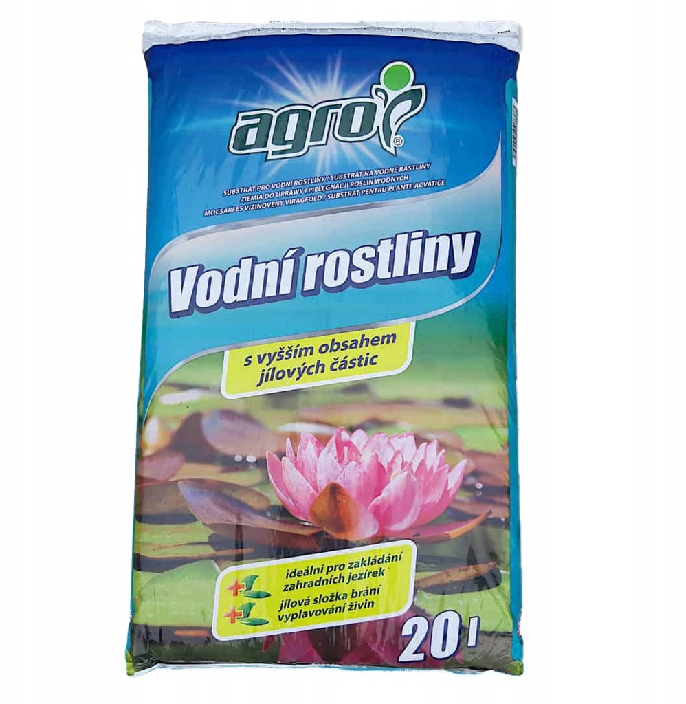 Podłoże Ziemia Substrat Do Roślin Wodnych 20L