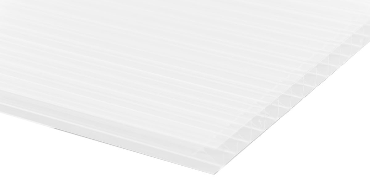 POLYXO Płyta komorowa poliwęglanowa mleczna 10 mm 200x105 cm Polyxo