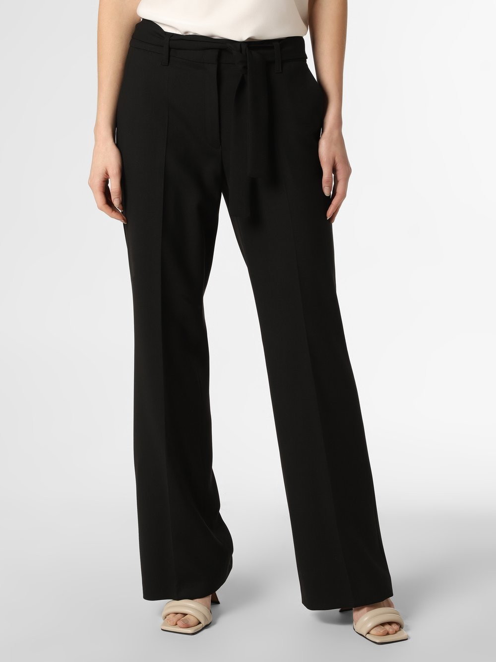 s.Oliver BLACK LABEL BLACK LABEL - Spodnie damskie Charlotte, czarny