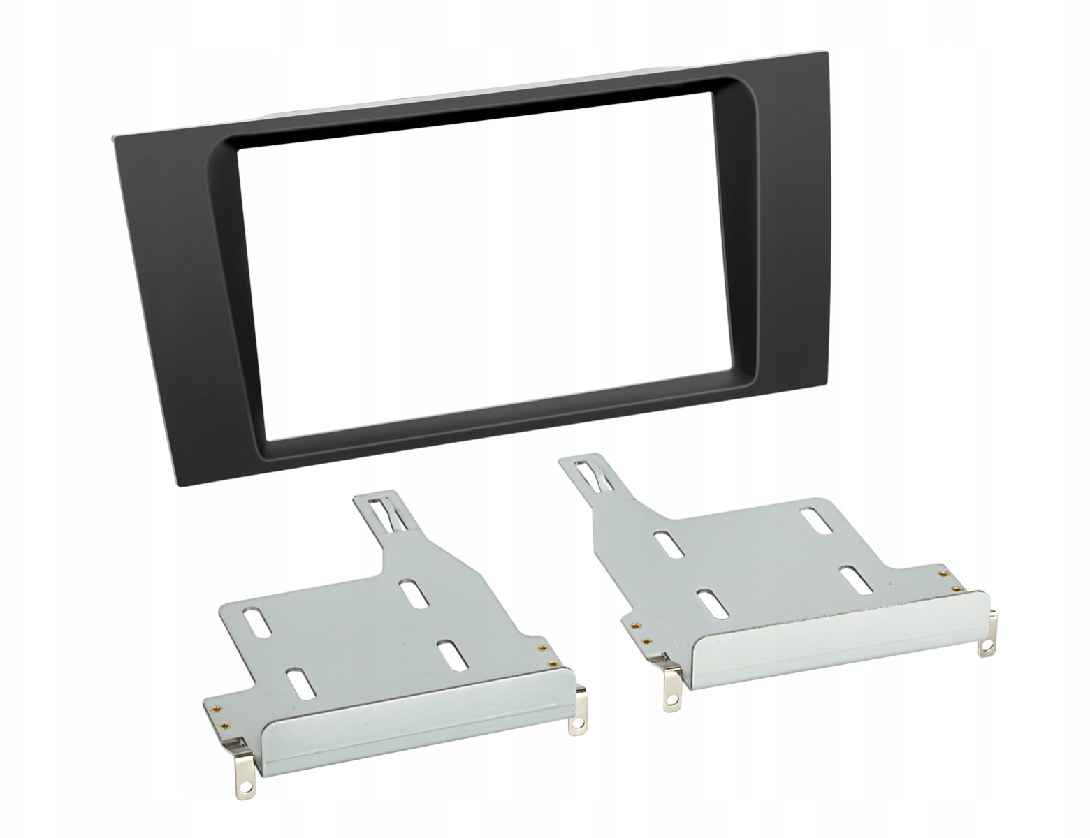 Ramka radia Audi A4 B5 od 1999 2 Din zestaw czarna