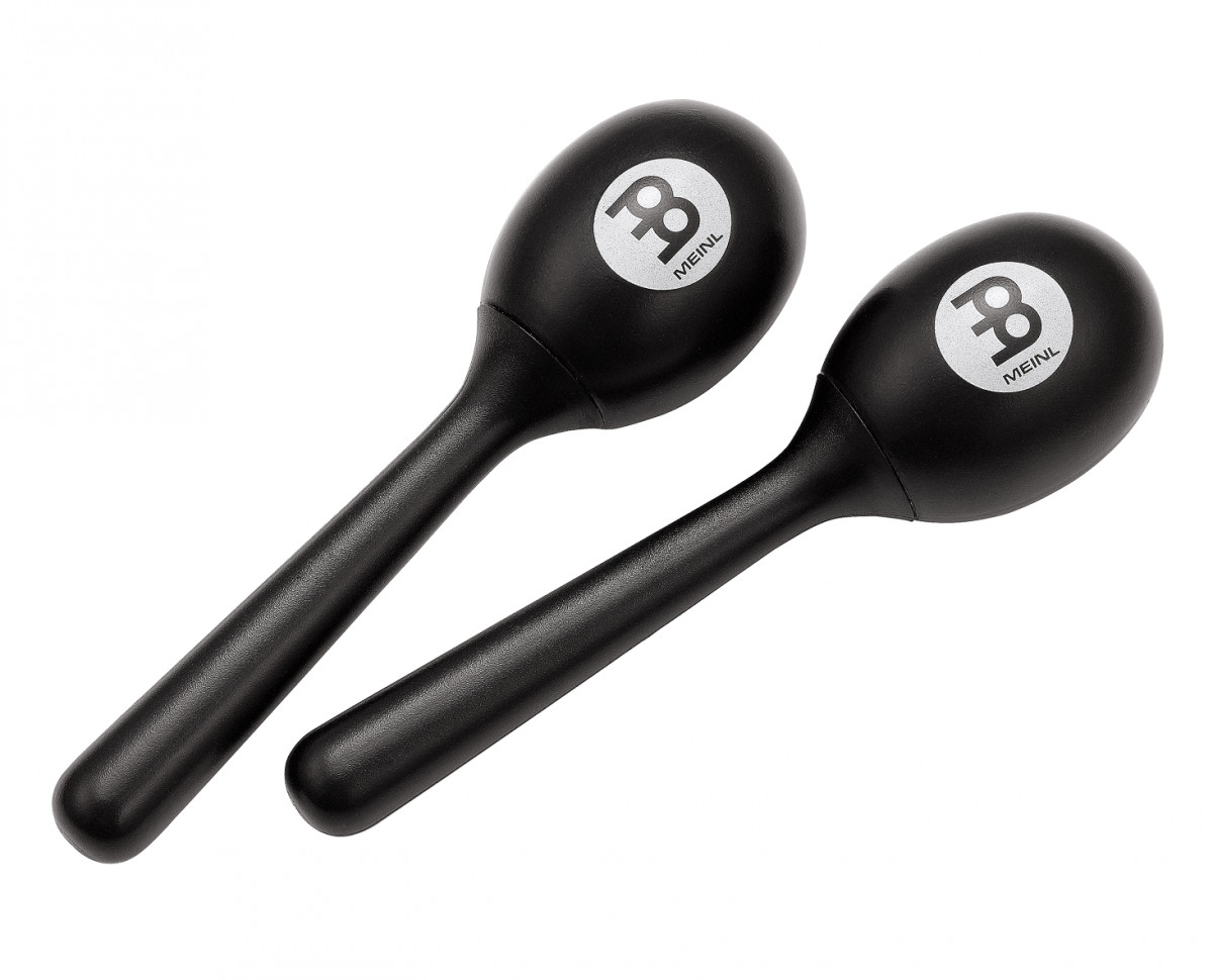 Meinl Percussion meinl Percussion pembk Plastic Egg Maracas, rozmiar 15,24 cm (6 cali), czarny PEMBK